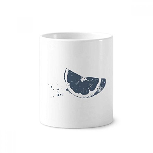 Tasse blanche en céramique motif citron aquarelle idée cadeau utile 9.6cm