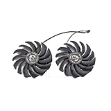 Ersatz Lüfter für Grafikkarten MSI RTX 2070 Super 2080 Ti Gaming X Trio (Rechts 2x-95mm)