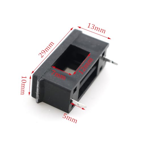 Portafusibles 5x20mm BLX-A ZYAMY con tapa aislante que evita cortocircuitos en placas base 2