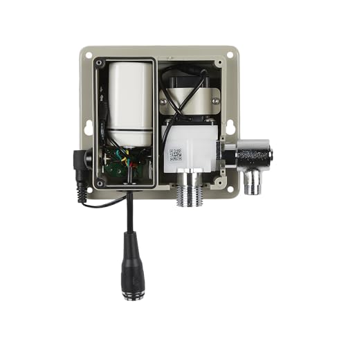 Image of Sloan SF-2450 Sensor Activated Touch-Free Faucet, Commercial Grade with Mounting Hardware - 0.5 GPM Battery-Powered Deck-Mounted Mid Body, Polished Chrome Finish, 3362124
