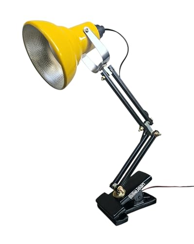 Image of BillieJean Clip On Table Lamp (Yellow)
