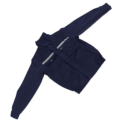 Jaqueta de Ventilador, Poliéster Com Secagem de Suor, Mangas Compridas, Casaco Com Ar Condicionado,