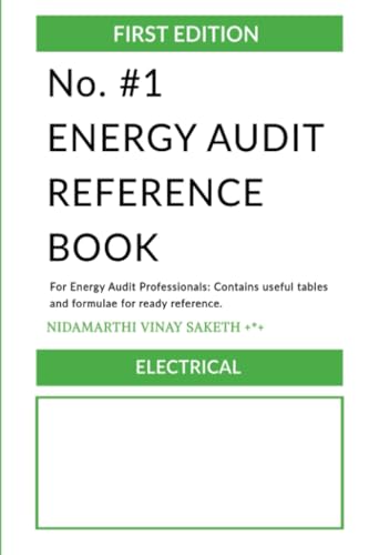 No. #1 Energy Audit Reference Book