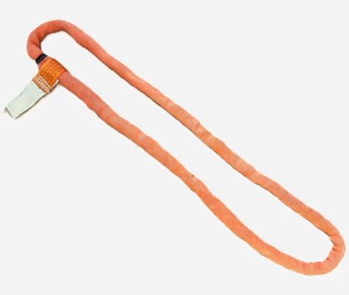XS Roundsling - Extra-Thin, Extra-Lightweight, 9K 15K and 30K Vertical WLL, 1-20 ft Length, 1:1 D:d Ratio, Industry's Latest Innovation (XS30 Orange | 30,000 lbs Vertical, 8 FEET)