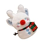 Charmante décoration de Noël : ces peluches avec des motifs de Père Noël et des accents de sapin de Noël ajoutent une touche chaleureuse et accueillante, favorisent les fêtes joyeuses et améliorent l'ambiance joyeuse lors d'événements de vacances ou de traditions familiales
