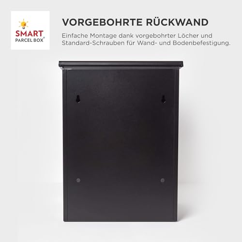 Paketbriefkasten Smart Parcel Box, schwarz - 9