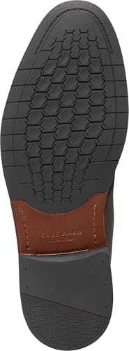 Cole Haan Cole Haan Men's Boots - Judson Grand Chukka, Raven Suede/Demitasse Water Resistant, 7.5-M US