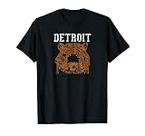 Trendy Detroit Theme Tee Shirt Gifts