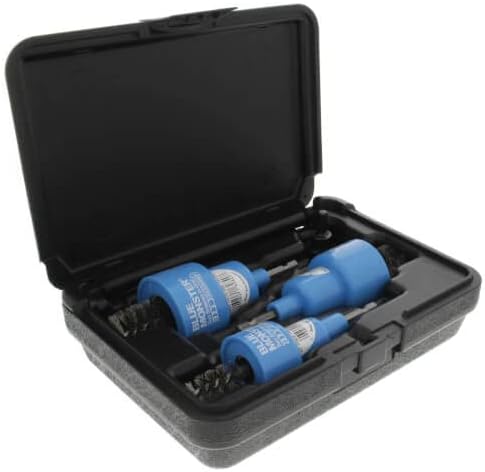 Power Deuce Copper Fitting Brush Tool Pack with Quik-Change Chuck Adaptor (1/2", 3/4", 1" Sizes)