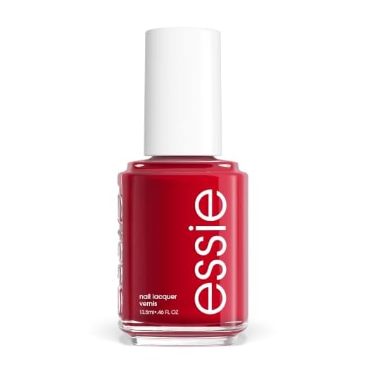 essie Salon-Quality Nail Polish, 8-Free Vegan, Tango Red, Forever Yummy, 0.46 fl oz