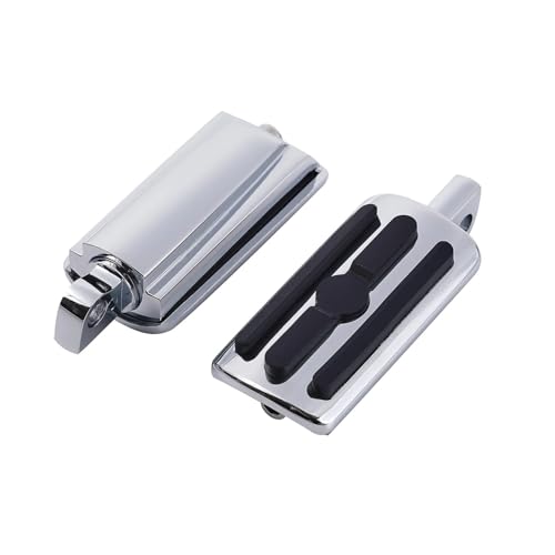 Repose-pieds pilote et passager noir pour moto Harley Sportster Softail dyna