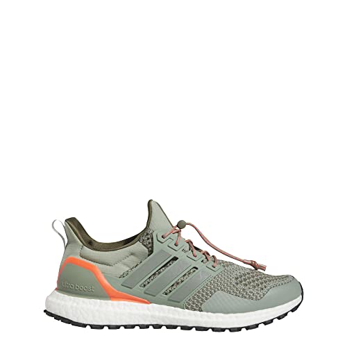 Image of adidas Ultraboost 1.0 Shoes Men's, Green, Size 8