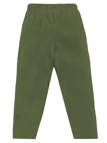 Image of KiddoPanti Boys Solid Pyjama Pant | 100% Soft Cotton Single Jersey | Comfortable Fit with Elastic Waistband & Single Front Pocket | Kids Joggers Track Pant
