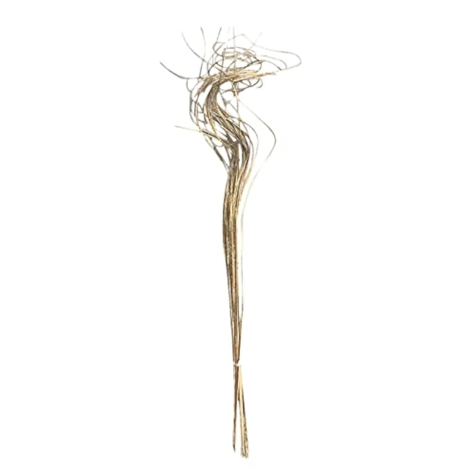 30Pcs Sparkle Curly Bamboo Branches