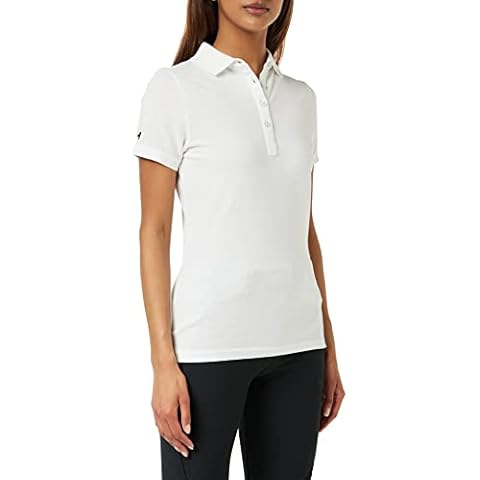 Helly Hansen Crew Pique 2 Polo Camisa de Algodón Blanco para Mujer Cover