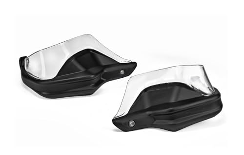 Extensions de guidon transparentes avec déflecteur d'air
