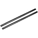 QUARKZMAN Kohlefaser Rohr 500mm x 20mm x 18mm 3K Hohle Karbonumwickelte Schläuche Runde Ebene Geflecht Glänzende Oberfläche für Quadcopter Paket von 2