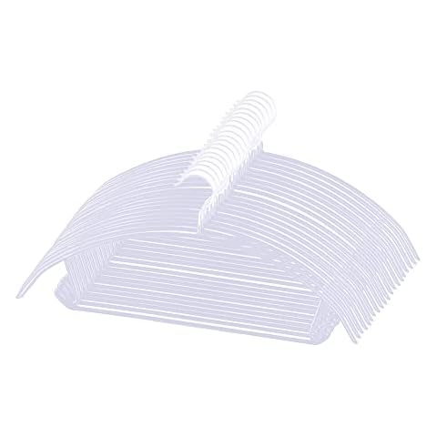 ShgHzz Hochwertige PVC-beschichtete Metall-Kleiderbügel Cover