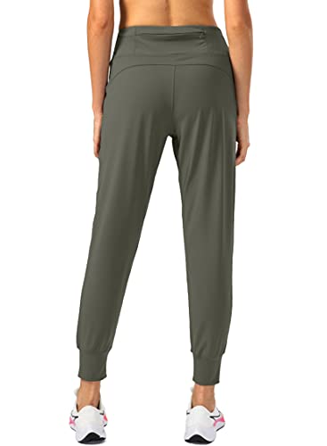 Image of Soothfeel Women's Joggers with Zipper Pockets High Waisted Athletic Workout Yoga Pants Joggers for Women