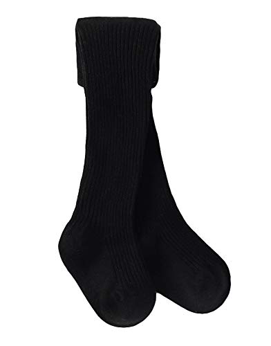 EXQUILEG Collants pour bébé/Enfant en Coton Haute teneur en 0 à 8 Ans - Beige - 32 Cover