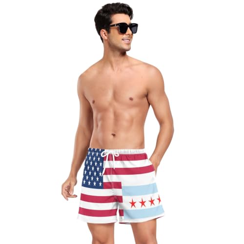 Traje de baño para hombre Yuiboo resistente talla S repelente al agua 5