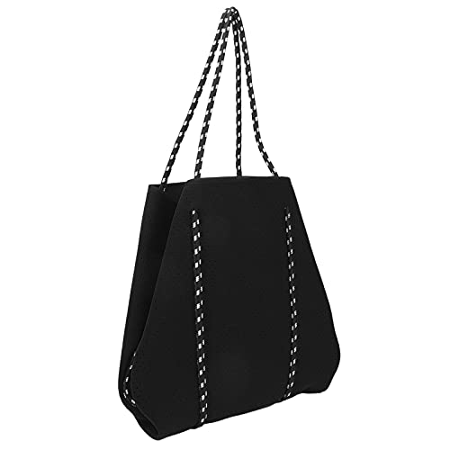 Pilipane Bolso de Mano para Mujer, Bolso de Viaje al Aire Libre, Bolso de Hombro Transpirable de Neopreno, Bolso de Mano de Gran Capacidad para Viajar(Negro) Pilipane Bolso de Mano para Mujer, Bolso de Viaje al Aire Libre, Bolso de Hombro Transpirable de Neopreno, Bolso de Mano de Gran Capacidad para Viajar(Negro)