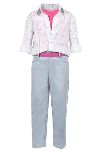 Firecos Mens Anime Cosplay Costume Adults Boys Mystery Cosplay Outfits