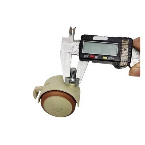 Roulettes lit en bois massif type P de 6mm pour déplacement fluide et silencieux