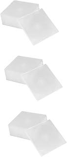 USHOBE 36 Peças Capturada De Suporte De Armazenamento De Vídeo Caixa De Disco Mídia Fina Caixa Única Suporte De Caixa Fina Para Caixa De CD Branca Caixa De Armazenamento De Vídeo De