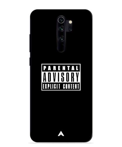 Image of Premium Explicit Case for Xiaomi Redmi Note 8 Pro Soft-Touch Metal TPU Back Cover, Shockproof, Designer, Aesthetic Mobile Phone Case (Glossy Finish)