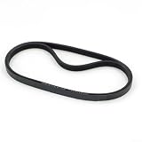 Confezione da 2 cinghie di trasmissione WH01X27538 per GE per hotpoint, ricambio in gomma per modelli GTW HTW, colore nero, accessorio per lavanderia da 10,4 cm