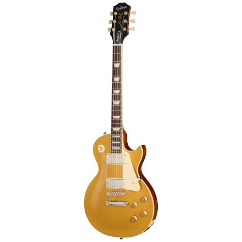 Epiphone Les Paul Standard 50s Goldtop - Guitare Électrique à Coupe Simple