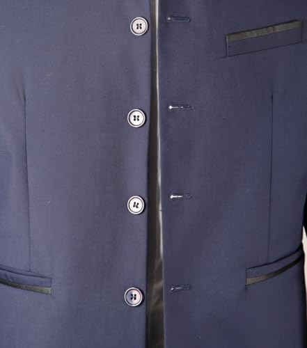 Men's Chinese Casual Suit Front Button Blazer Jackets Business Sport Coats Chinese Traditional Uniform2