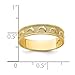 anillo de oro amarillo de 14 quilates Imagen de anillo de oro amarillo de 14 quilates