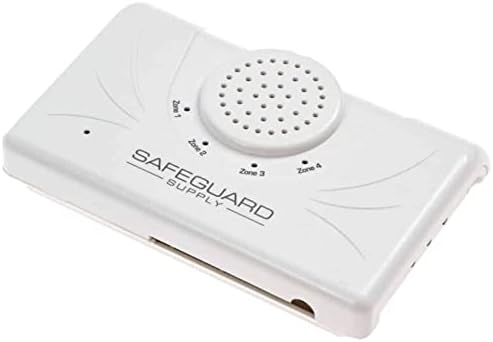 Miniatura 5 de Safeguard Supply Timbre de alerta de entrada con alarma ERA-DOOR con rango de 34 millas, sirena de 120 dB y kit estroboscópico intermitente - Timbre