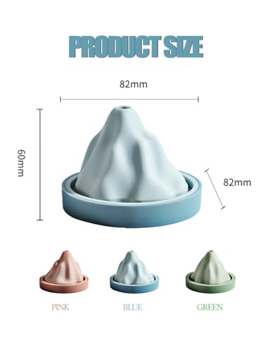 Molde de silicona para cubos de hielo con forma montaña miniatura 7