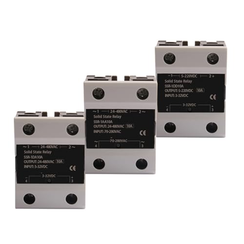 Relais à semi-conducteurs 120A DC à AC type SSR monophasé