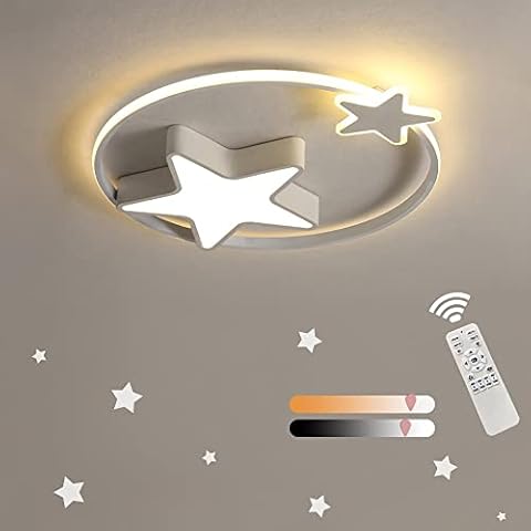 Lámpara de techo LED para niños con diseño de estrella Cover