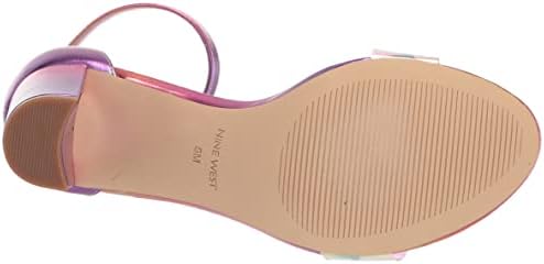 Nine West Women's Pruce Heeled Sandal, Multicolor 804, 11 | Image 3