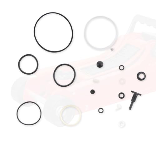 Image of 8 Ton Vertical Bottle Jack Complete Repair Kit 18Pcs Oil Seal O-Ring Hydraulic Jack Replacement Parts
