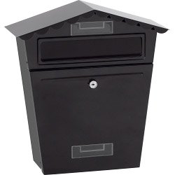 SupaHomeBlack Letter Box