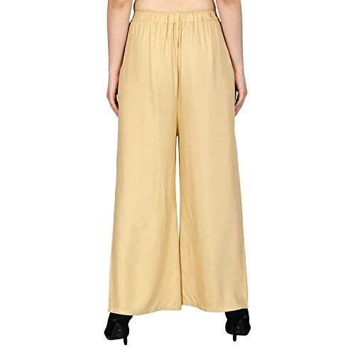 Image of Zen Women's Plus Size Palazzo - 9XL - Waist Size up to 58