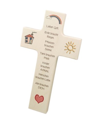 Skolbarn gåva vägg kors regnbåge