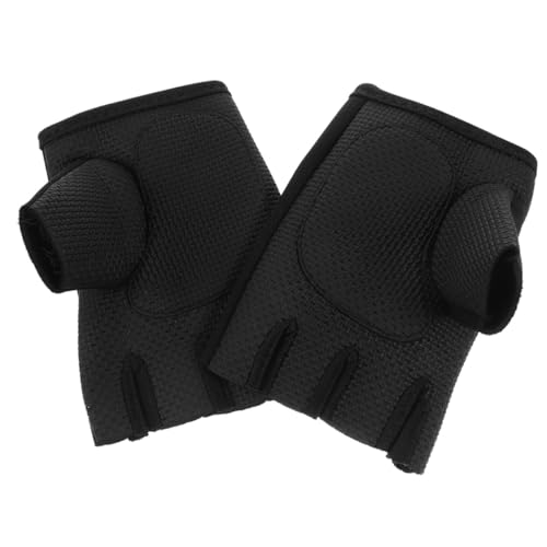 Garneck Enhanced Grip Fitness Gloves Half Finger Gloves for Women Men Workout Cycling Weightlifting Outdoor Activities