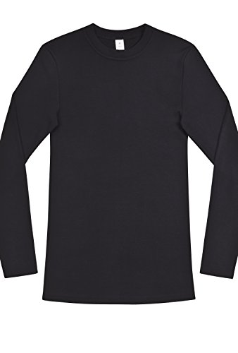 Preisvergleich Produktbild Herren Shirt langarm Dunova Schwarz XL