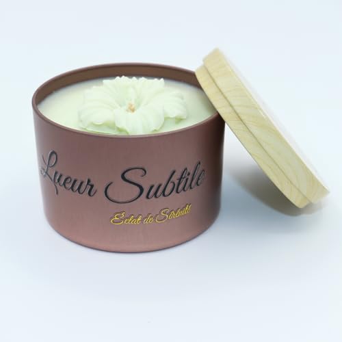 Cadeau élégant unique : bougie parfumée Éclat de Sérénité de Grasse