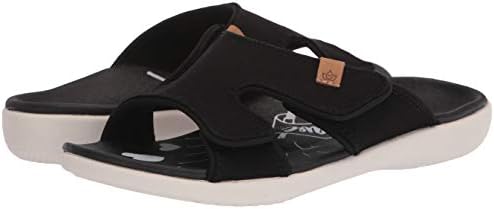 Spenco Women's Slide Sandal Flip-Flop, Black, 10 Wide | Image 6