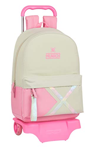 Safta Mochila Escolar Grande con Carro 905 de Munich Rainbow  300x140x460mm