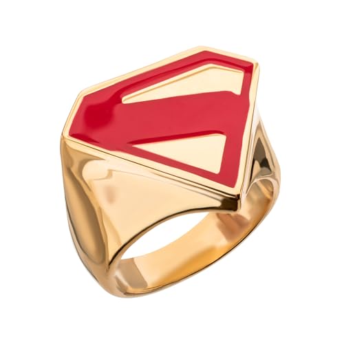 Superman Logo Signet Ring