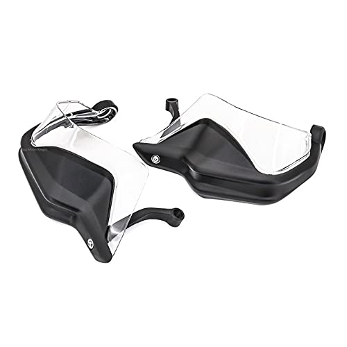 Protège-main moto pour F750GS et F850GS 2018-2020 avec déflecteur de vent noir